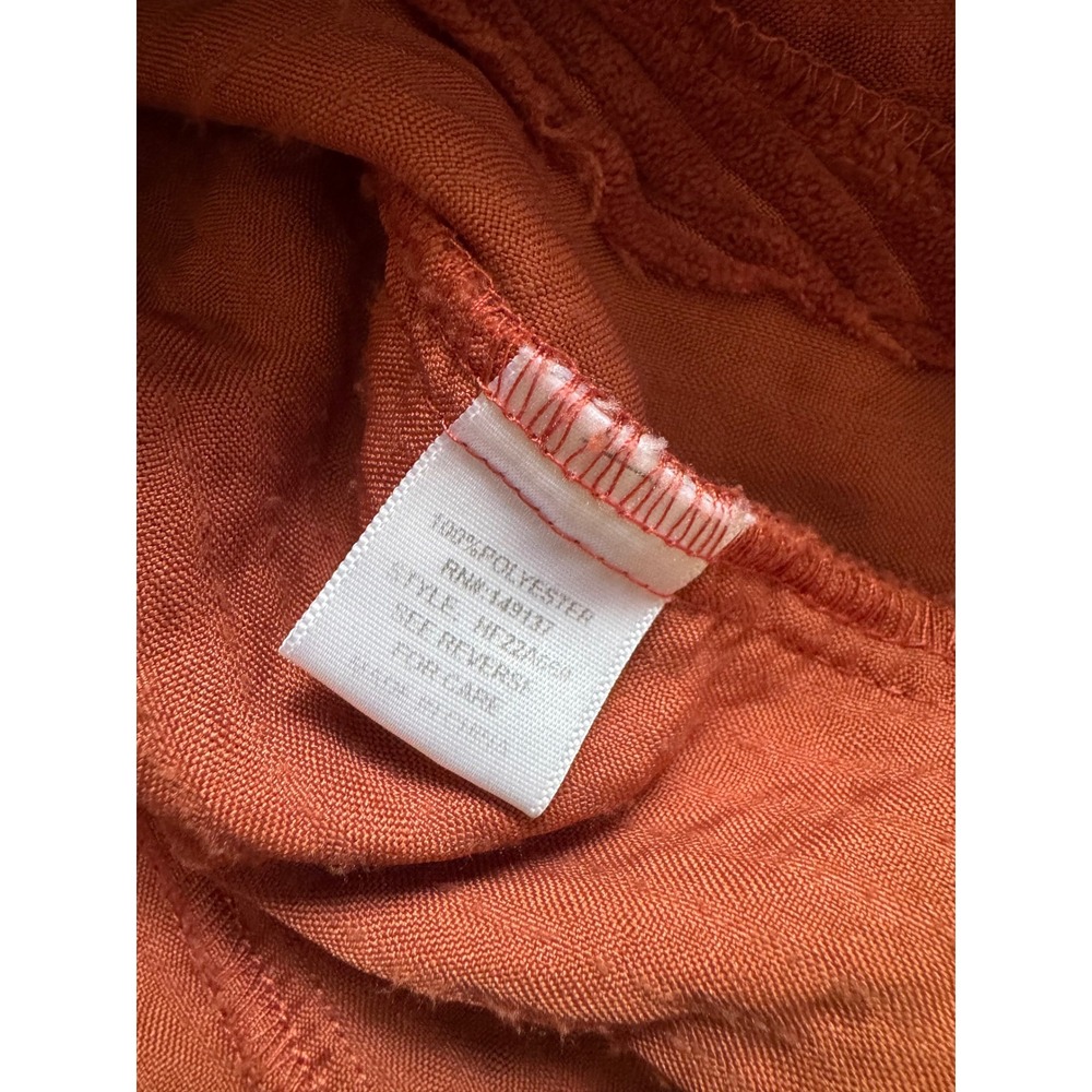 Altar State Women Rust Orange Corduroy Trucker Jacket Size S - Picture 7 of 7